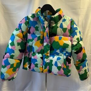 NWT Amazon Essentials Multicolor Kids Puffer Jacket Size XL
